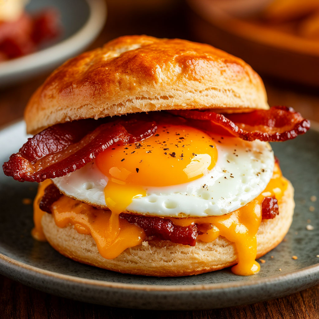 Bacon Biscuit